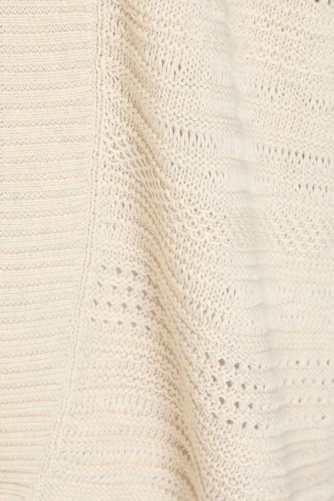 COTTON BY AUTUMN CASHMERE Pointelle-knit cotton cardigan 4