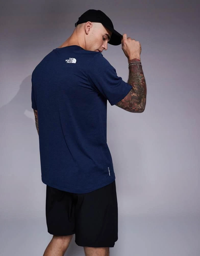 The North Face The North Face Training  24/7 logo t-shirt in navy 4