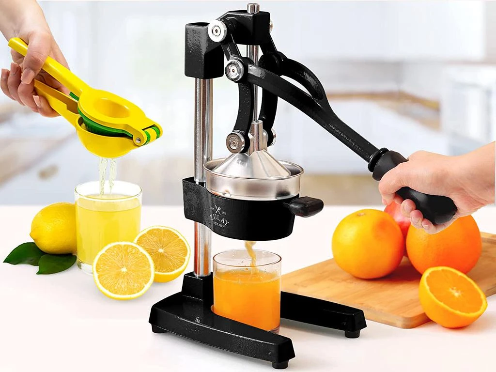 Zulay Kitchen Professional Citrus Juicer & 2in1 Lemon Squeezer Complete Set 2
