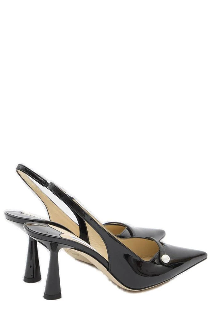 Jimmy Choo Jimmy Choo Amita 85 Pointed Toe Slingback Pumps 2