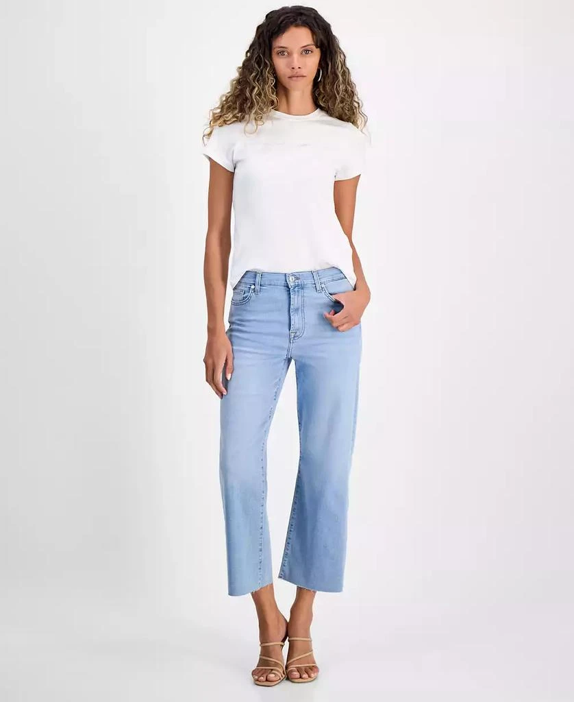 7 For All Mankind Women's Alexa Cropped Jeans 1