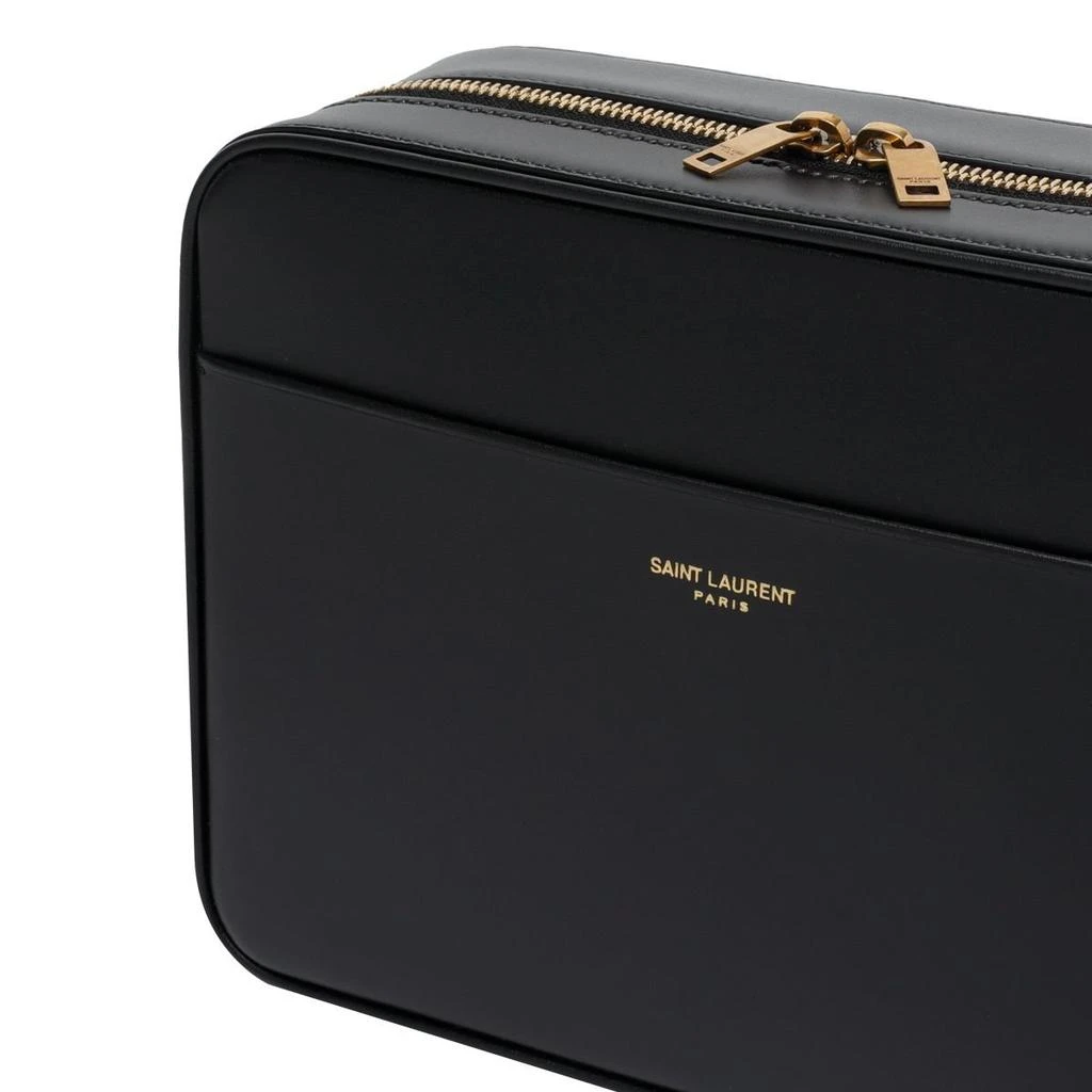 Yves Saint Laurent Saint Laurent Logo Stamp Zip-Up Camera Bag 4