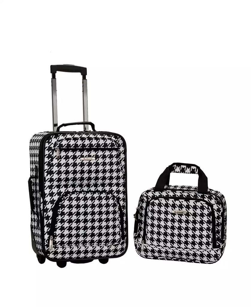 2 Pc. Pattern Softside Luggage Set