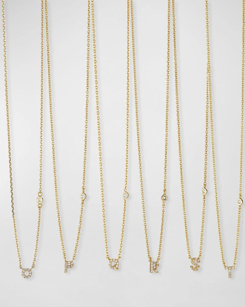 Tai Cubic Zirconia Initial Necklace 3