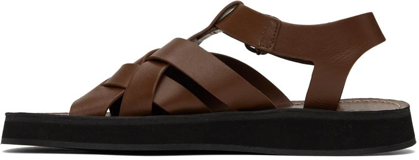 HEREU Brown Beltra Sandals 3