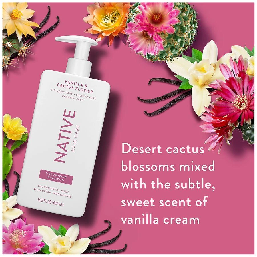 Native Sulfate-Free Shampoo Vanilla & Cactus Flower 6