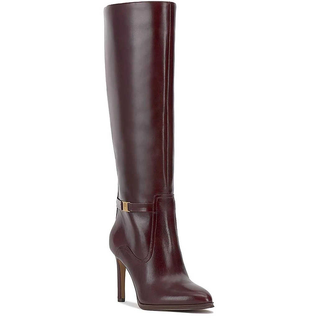 Vince Camuto Skylie 4 Womens Leather Extra Wide Calf Knee-High Boots 1