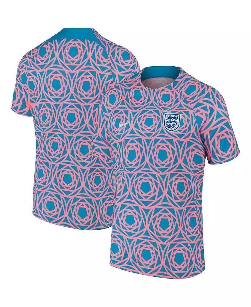 NIKE Men's Blue England Women's National Team 2023 Academy Pro Pre-Match Top