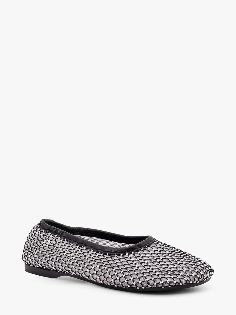 ALOHAS Lorain mesh ballerinas with rhinestones inserts