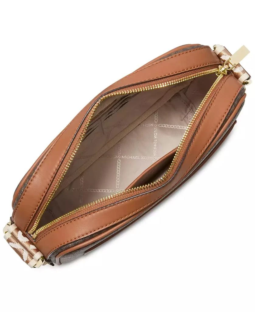 Michael Kors Signature Maeve Large East West Pocket Crossbody 4