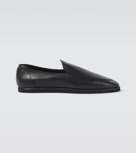 AURALEE Leather slip-on shoes 1
