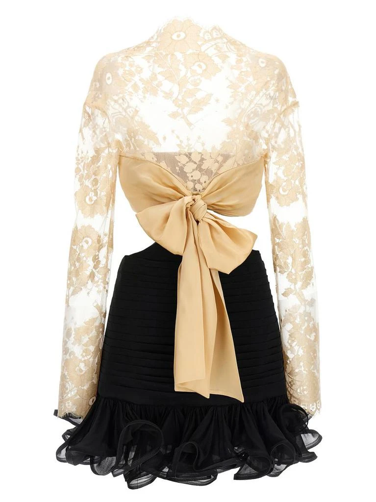 knee length dresses for ladies postcard pleated midi dress main image 0