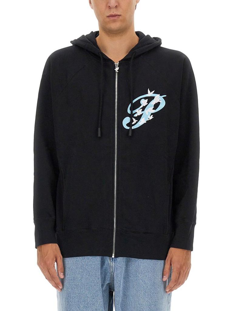 3.Paradis 3.PARADIS Zip Hoodie Sweater