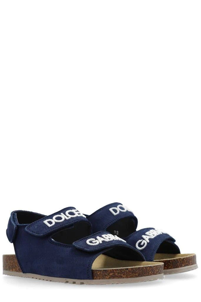 Dolce & Gabbana Dolce & Gabbana Kids Logo Embroidered Snadals 2