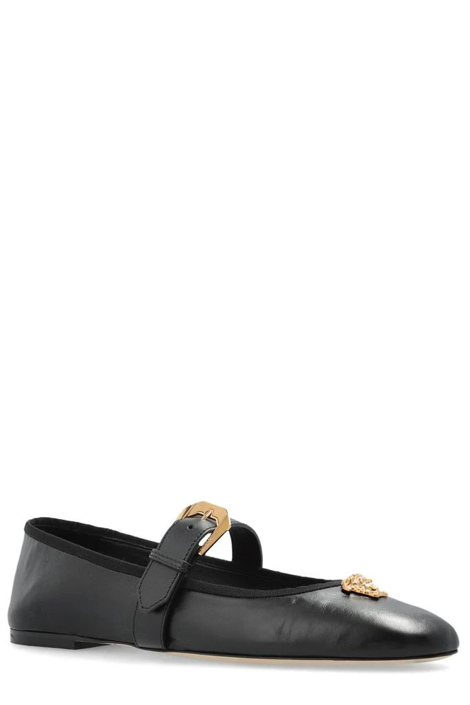 Versace Versace Round-Toe Ballerinas 2