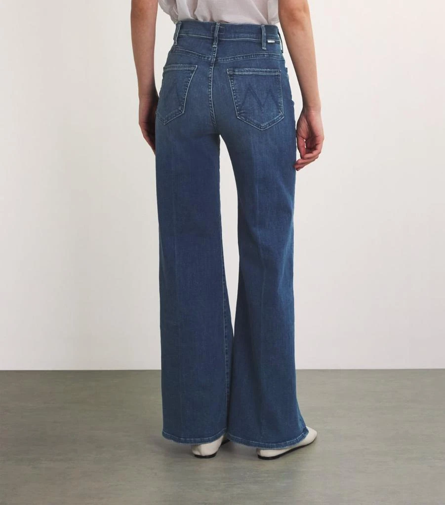 MOTHER The Hustler Roller Skimp Wide-Leg Jeans 4