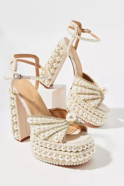 Azalea Wang Azalea Wang Astella Pearl Platform Heel 1