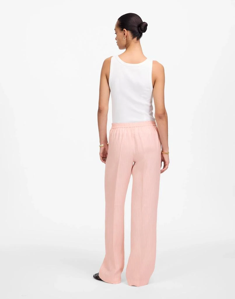Madewell The Easy Pull-On Pant in 100% Linen 4