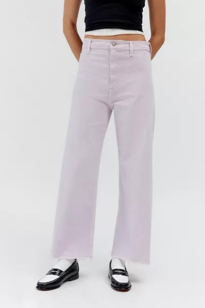 Pistola Pistola Penny High-Waisted Wide-Leg Crop Jean