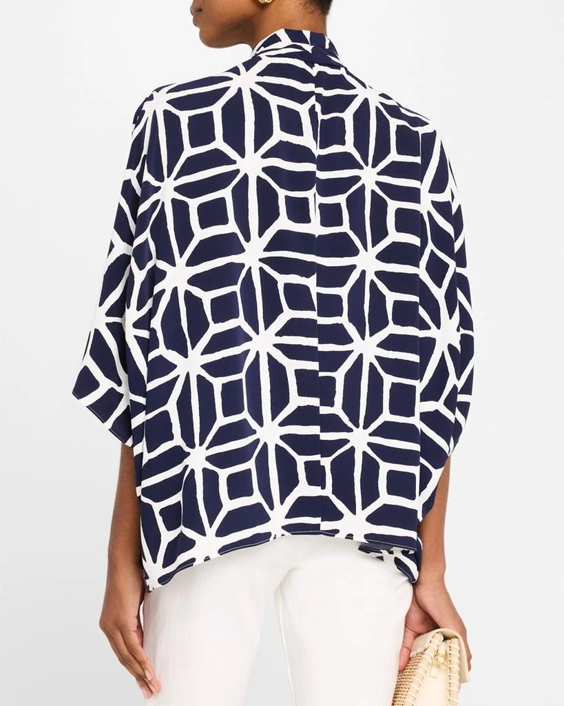 Trina Turk Concourse Draped Top 3
