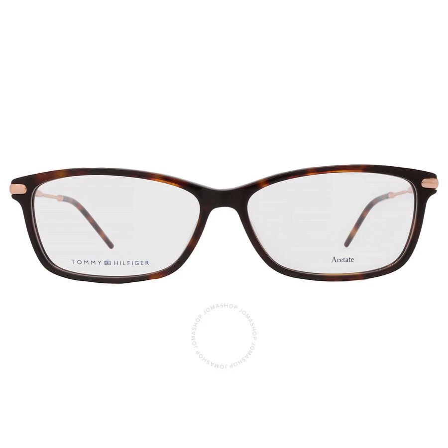 Tommy Hilfiger Demo Rectangular Ladies Eyeglasses TH 1636 0086 55 1