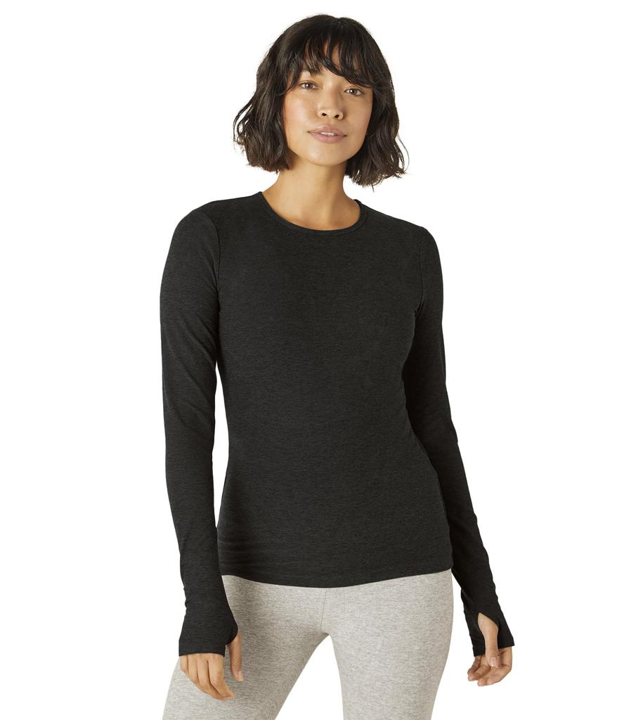 (取寄) ビヨンドヨガ レディース スペースダイ クラシック クルー プルオーバー Beyond Yoga women Spacedye Classic Crew Pullover Darkest Night Women's Beyond Yoga Spacedye Classic Crew Pullover | Zappos.com
