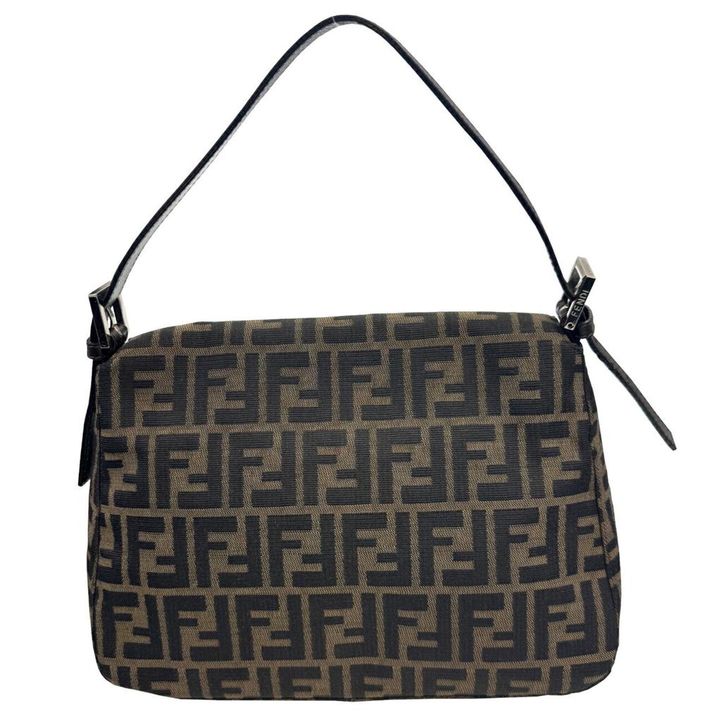 Fendi Canvas Shoulder Bag (Pre-Owned)