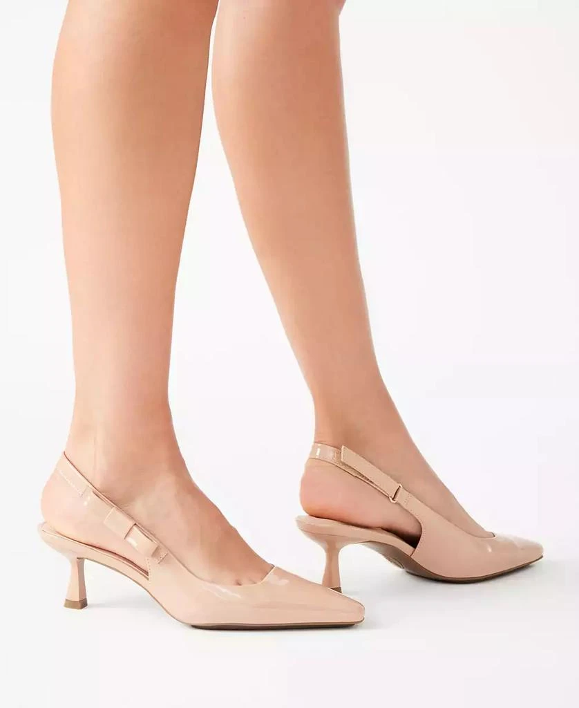 Anne Klein Women's Carmel Slingback Kitten Heel Pumps 25