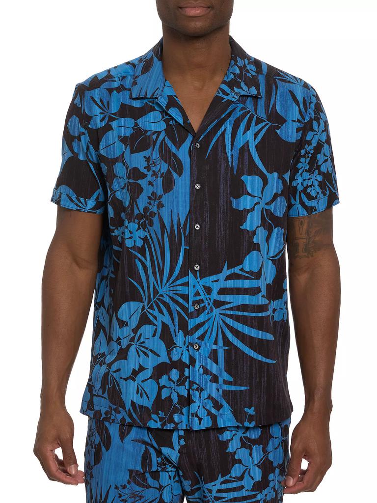 Robert Graham Drift Away Graphic Camp Shirt