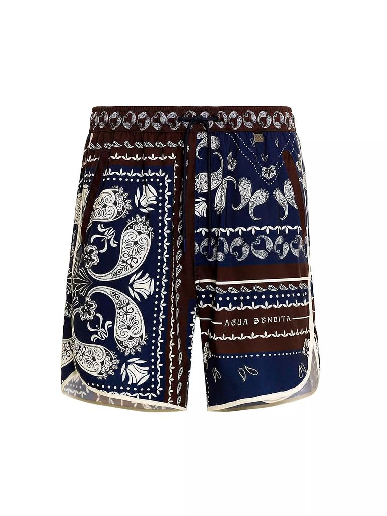 Agua Bendita Returning To The Roots Liam Cipres Swim Trunks