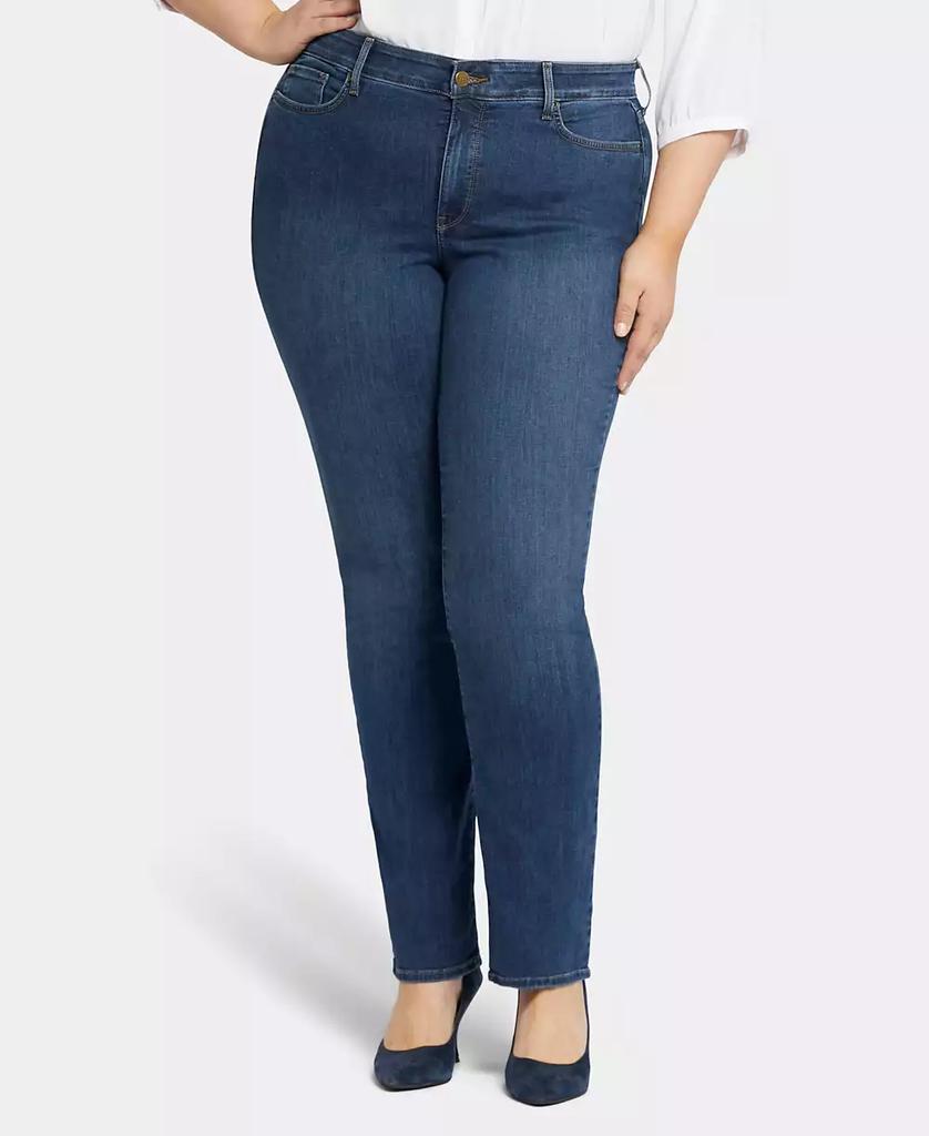 NYDJ Plus Size Marilyn Straight Leg Jeans