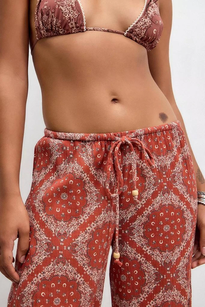 Out From Under Out From Under Ellie Bandana Print Beach Pant 4