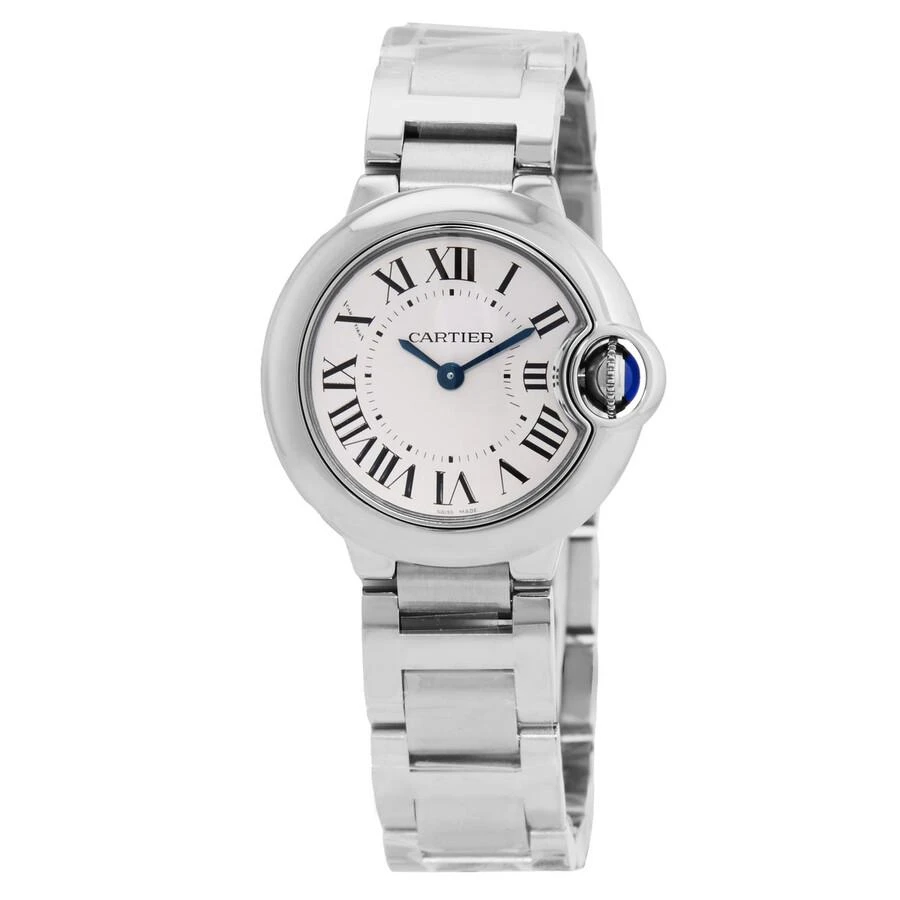 Cartier Ballon Bleu 28 mm Silver Dial Watch WSBB0073 1