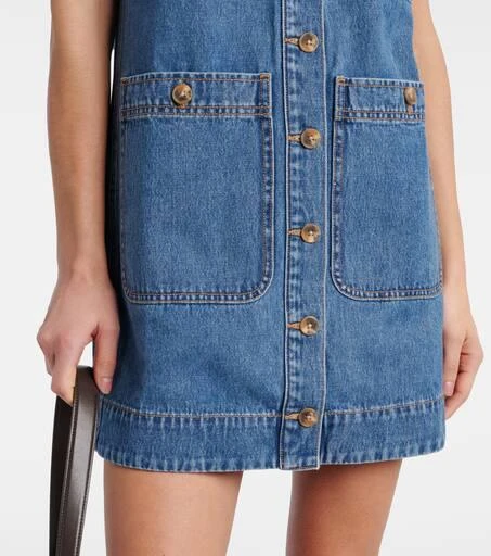 VERONICA BEARD Oakley denim minidress 5