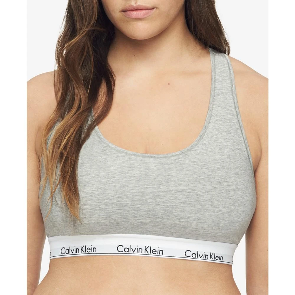 Calvin Klein Plus Size Modern Cotton Unlined Bralette QF5116 1