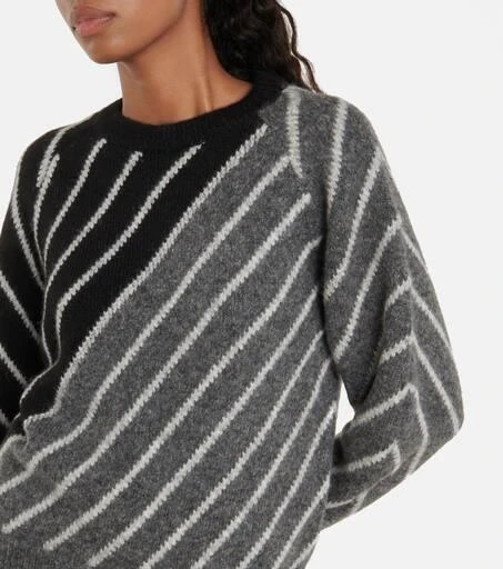 Stella McCartney Striped wool-blend sweater 4