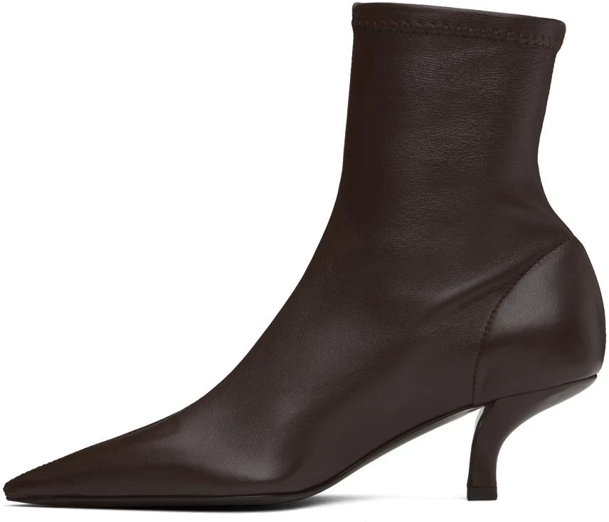 Tot�ême Brown 'The Heeled Sock' Boots 3