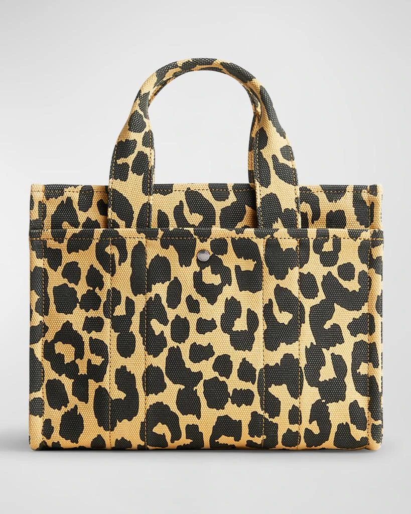 Coach Cargo 26 Leopard Canvas Tote Bag 5