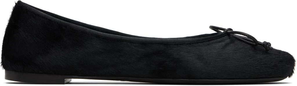 Khaite Black Charlotte Ballerina Flats 1