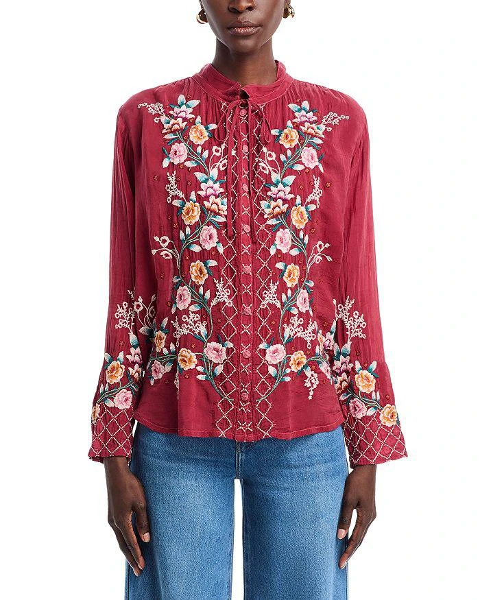 Johnny Was Fargo Blouse 6
