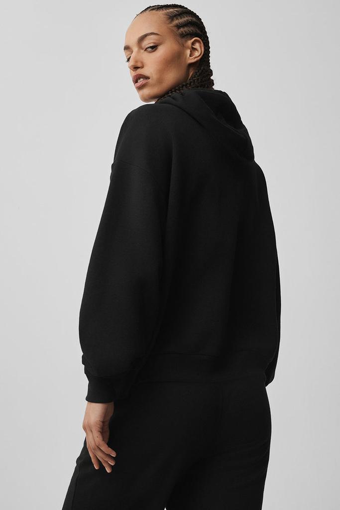 Alo Accolade Full Zip Hoodie - Olive Tree - Hoodies - Free