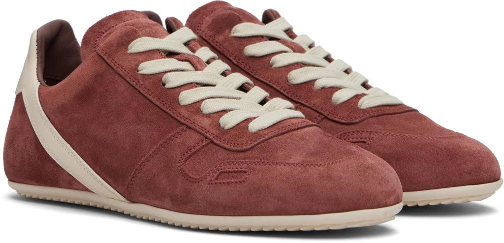 Rick Owens Pink Concordians Minimal Sneakers 4