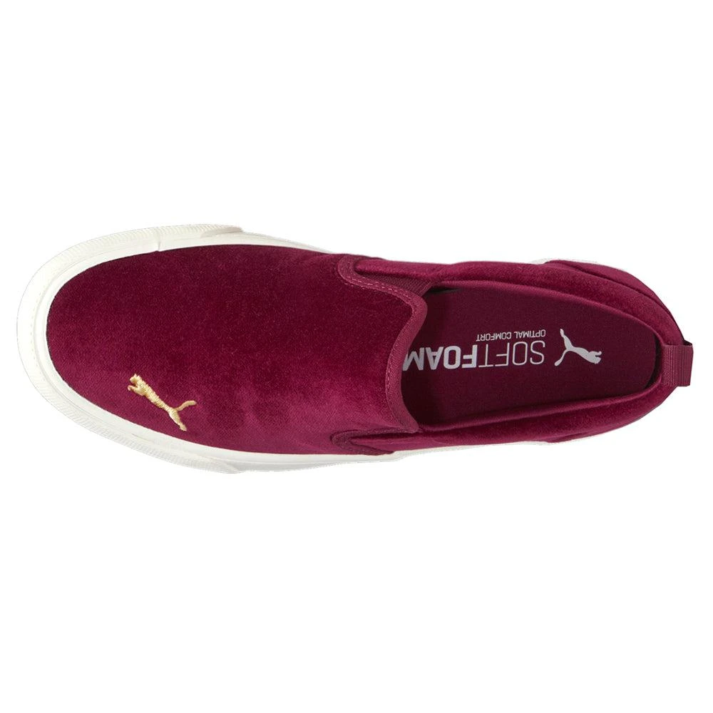 Puma Bari Comfort Velvet Slip On Sneakers 4