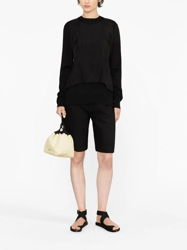 Jil Sander Jil Sander Layered Crew Neck Sweater 2