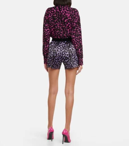 Tom Ford Leopard-print shorts 3