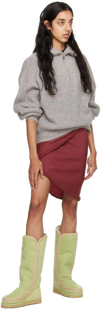 Mou SSENSE Exclusive Green 40 Boots 5