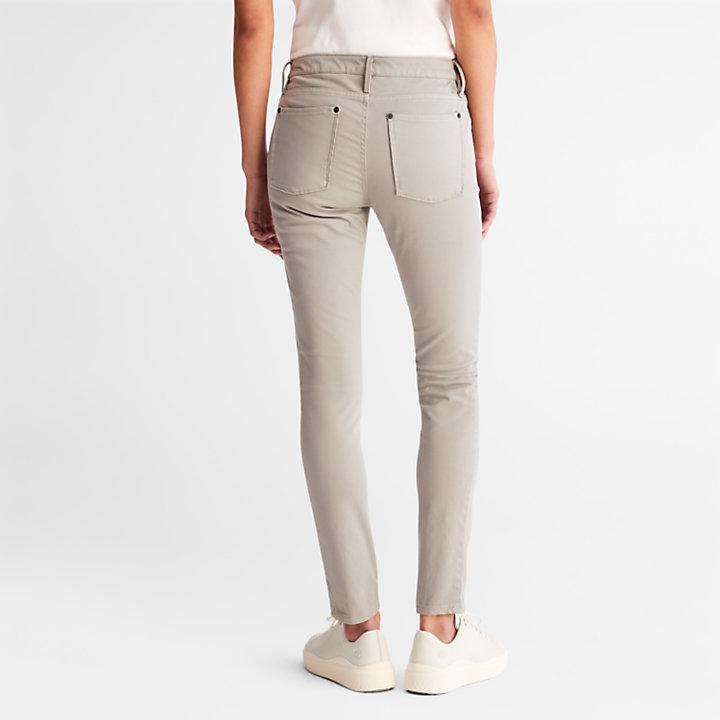 Timberland Mid-rise Super-skinny Trousers for Women in Grey