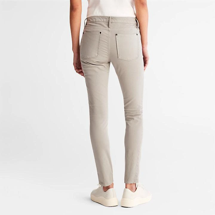 Timberland Mid-rise Super-skinny Trousers for Women in Grey 2