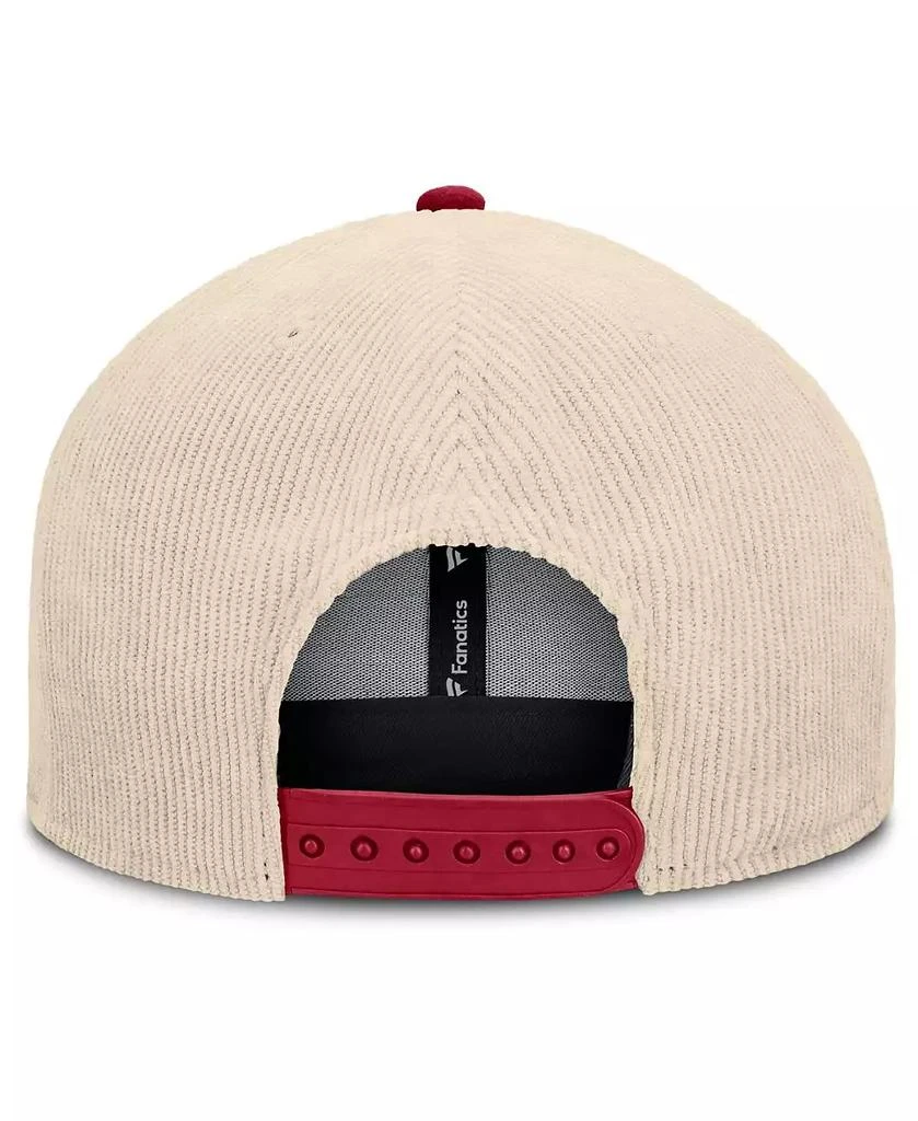 Fanatics Men's Tan Alabama Crimson Tide Catcher Snapback Hat 3