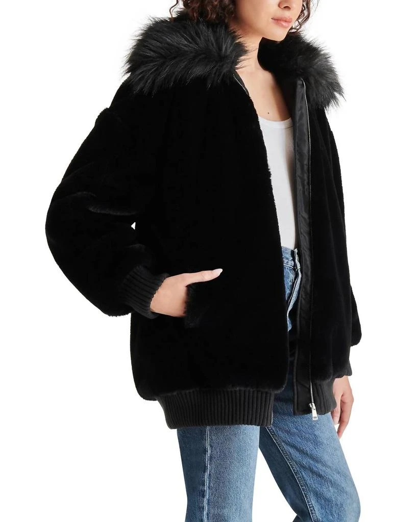 Steve Madden Sylvia Coat In Black 2